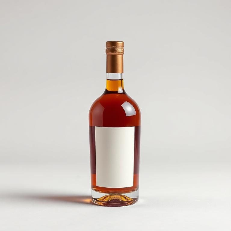 Brandy & Cognac category banner, bottles on a plain studio field