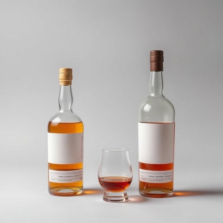 Single Malt category banner, bottles on a plain studio field